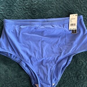 La Blanca Azure High-Waisted Bikini Bottom